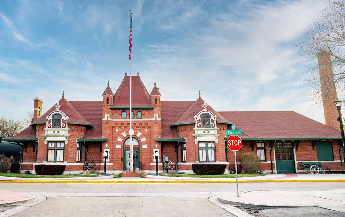 red brick historic building in Nampa