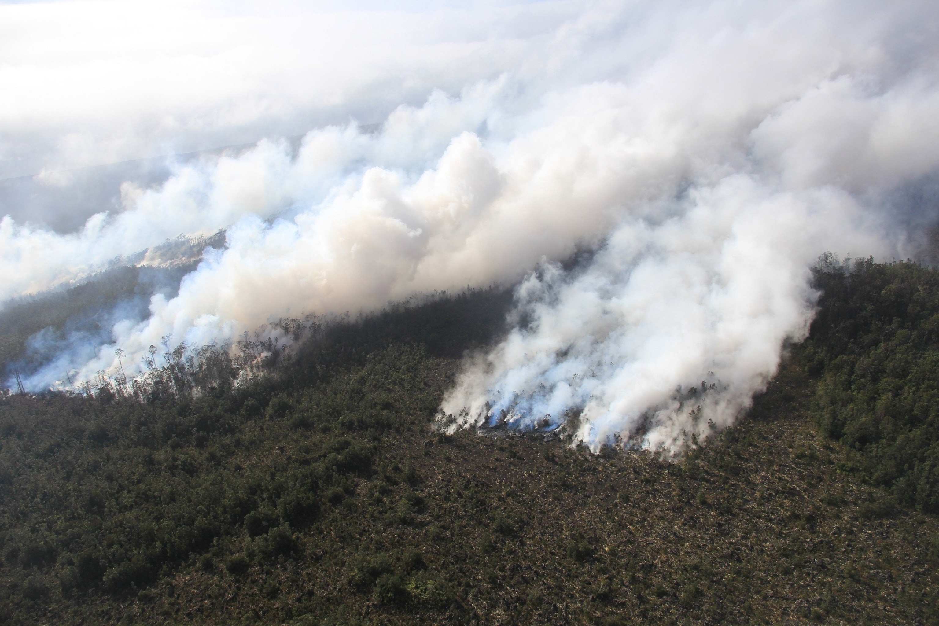 PHOTO: Hawaii Kilauea Eruption is seen on the  Big Island on Sept. 18, 2024.