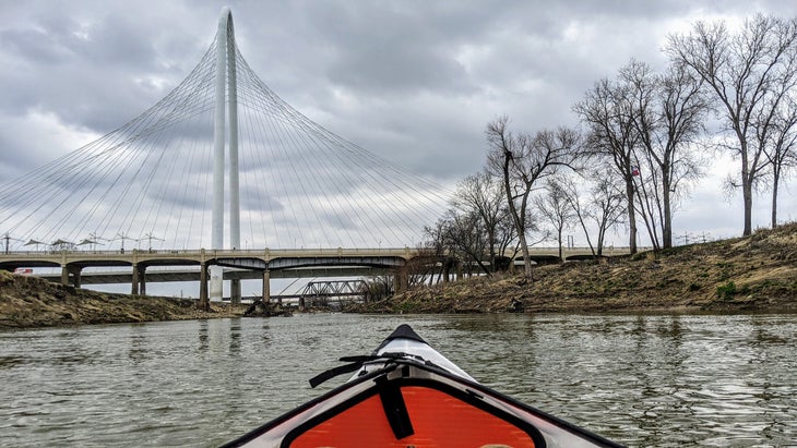 kayaking near Dallas, Texas