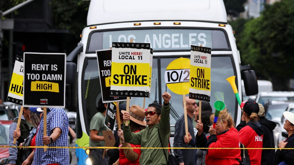 Thousands more hotel workers continue strikes across US