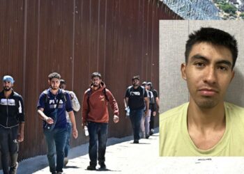 Gerber Luis Sanchez-Centeno, 23, was detained at the U.S.-Mexico border in June.