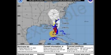 Storm tracker: Hurricane center tracking 3 waves in Atlantic; 2 could become tropical depressions – USA TODAY