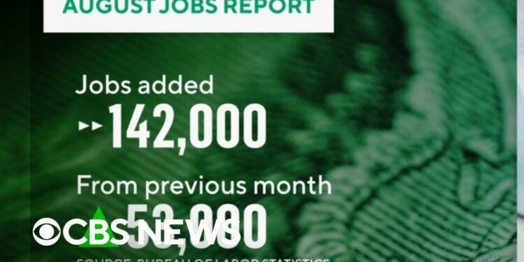 August jobs report: Economy added disappointing 142,000 jobs as unemployment fell to 4.2% – USA TODAY