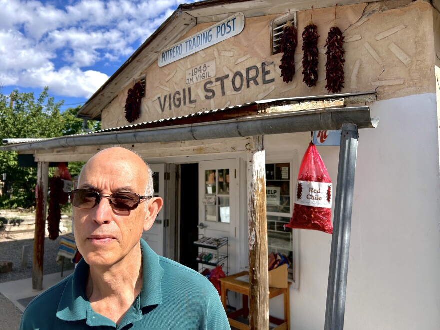  Raymond Ball, proprietor of El Potrero, says the demand for Chimayo Red is constant but its scarcity means 