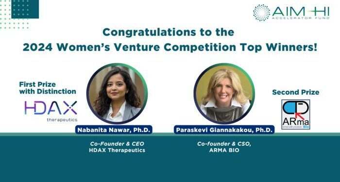 2024 AIM-HI Women's Venture Competition Winners