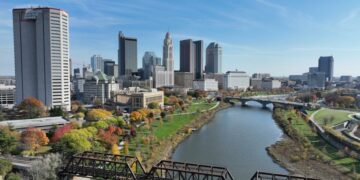 Columbus, Ohio, is named in 2024 the fastest growing metro area in the United States.