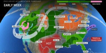 Big cooldown with rain, snow and wind to end southwestern US monsoon