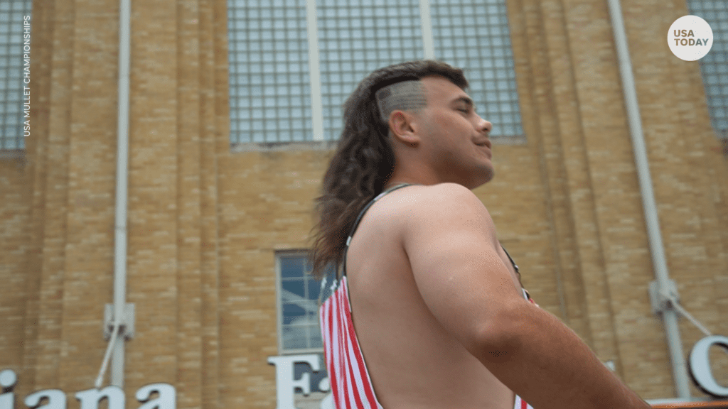 California teen Mason Padilla wins 2024 USA Mullet Championship