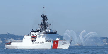 Coast Guard ship