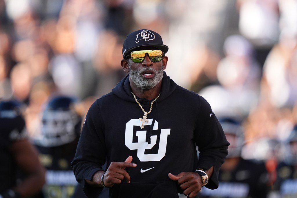 Colorado coach Deion Sanders