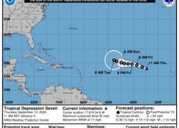 Depression strengthens into Tropical Storm Gordon. Will it affect Georgia, US?