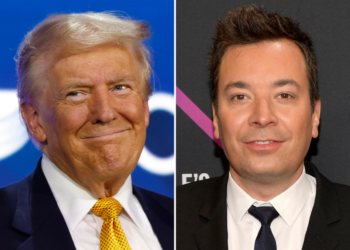 Donald Trump says ‘not funny’ Jimmy Fallon’s late-night talk show’ is ‘dying’ (Getty Images)