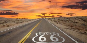 Embark on the iconic Route 66 road trip, USA