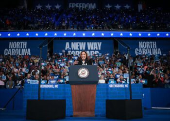 Enthusiasm greets VP Kamala Harris in a post-debate North Carolina campaign trip