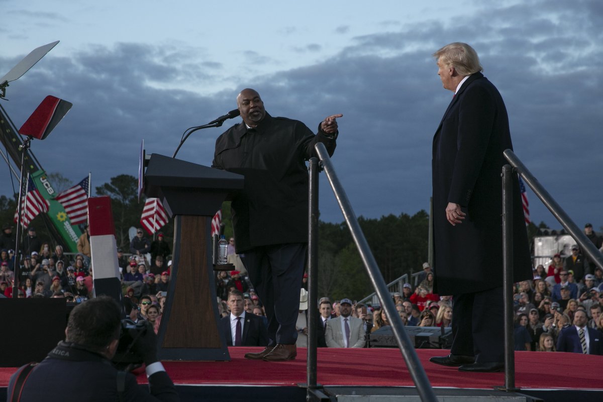 Mark Robinson and Donald Trump