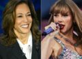 Kamala Harris and Taylor Swift