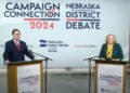 Flood, Blood trade accusations of extreme views during Nebraska 1st Congressional District debate