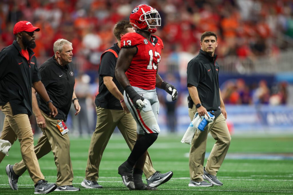 Georgia football injury report for UGA at Kentucky game