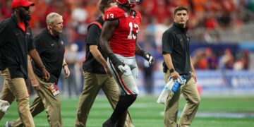 Georgia football injury report for UGA at Kentucky game