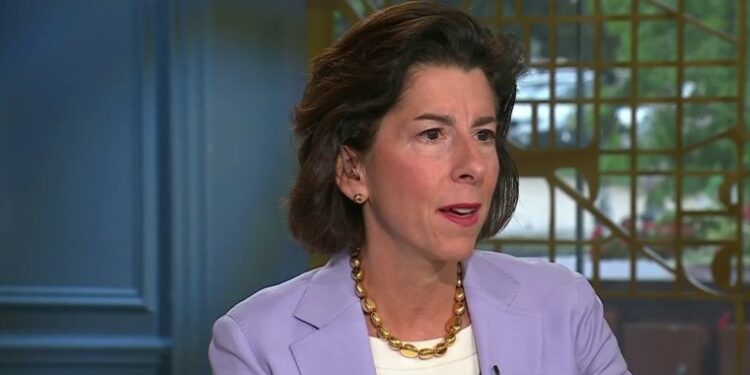 Gina Raimondo dismisses Trump remark