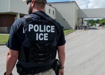 US Immigration and Customs Enforcements (ICE) special agent