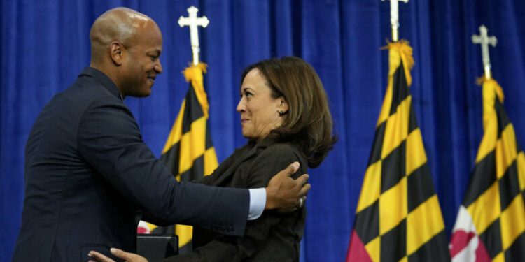 Harris and Moore's approval ratings rise in recent Maryland poll