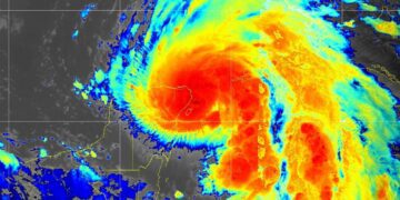 Tropical Storm Helene is close to hurricane strength 8 a.m. Sept. 25, 2024, with winds at 70 mph.