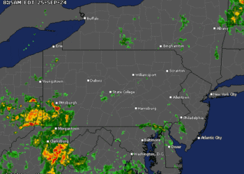 Hope you like rain. It’s in the central Pa. forecast for days