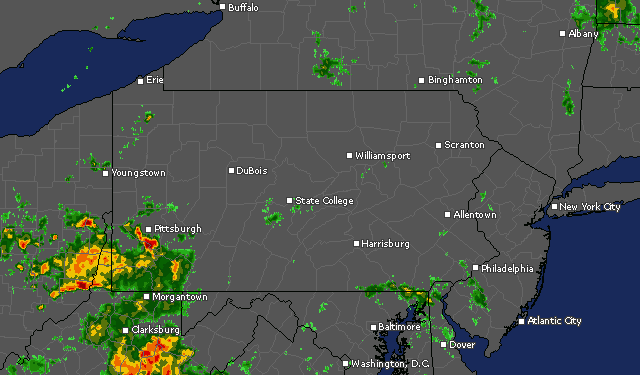 Hope you like rain. It’s in the central Pa. forecast for days