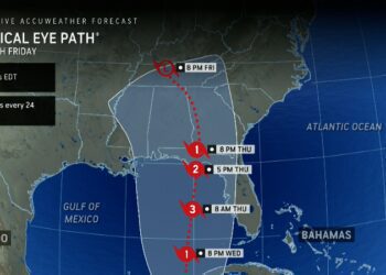 Hurricane watch for Florida Gulf Coast as Helene brews