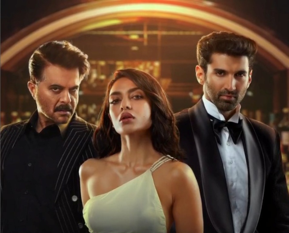 The Night Manager stars (left to right) Anil Kapoor, Sobhita Dhulipala and Aditya Roy Kapoor in lead roles. Photo courtesy: Screengrab from Instagram.