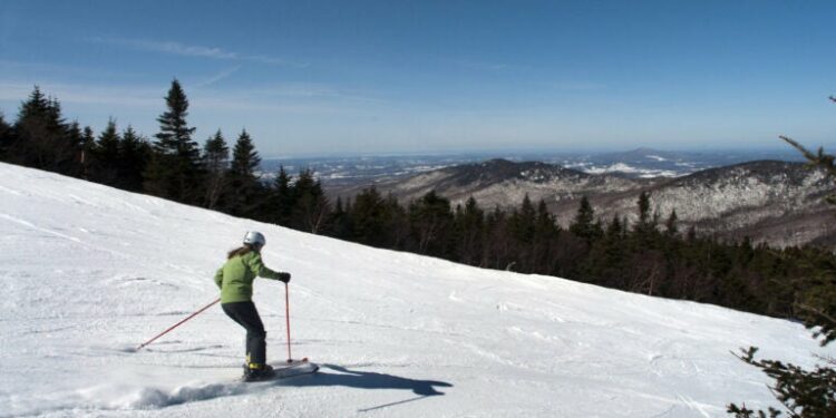 Jay Peak ski resort shares video of its first snow of the season