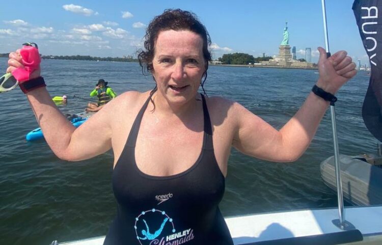 Laois Nationalist — Amazing Laois woman completes USA swims for charity