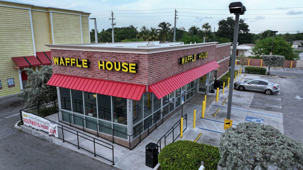 A Waffle House in Florida.