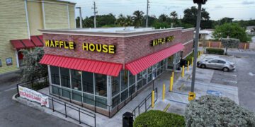 A Waffle House in Florida.