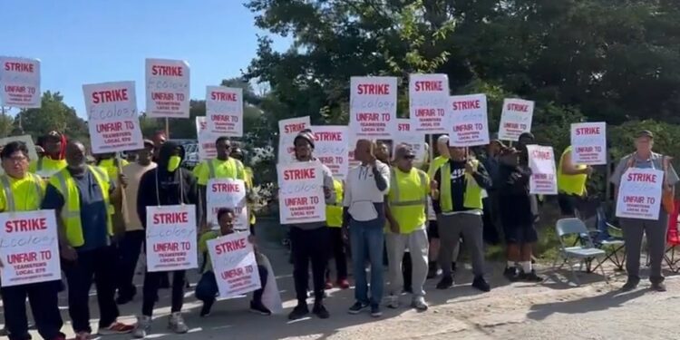 Maryland sanitation workers strike over working conditions, low wages