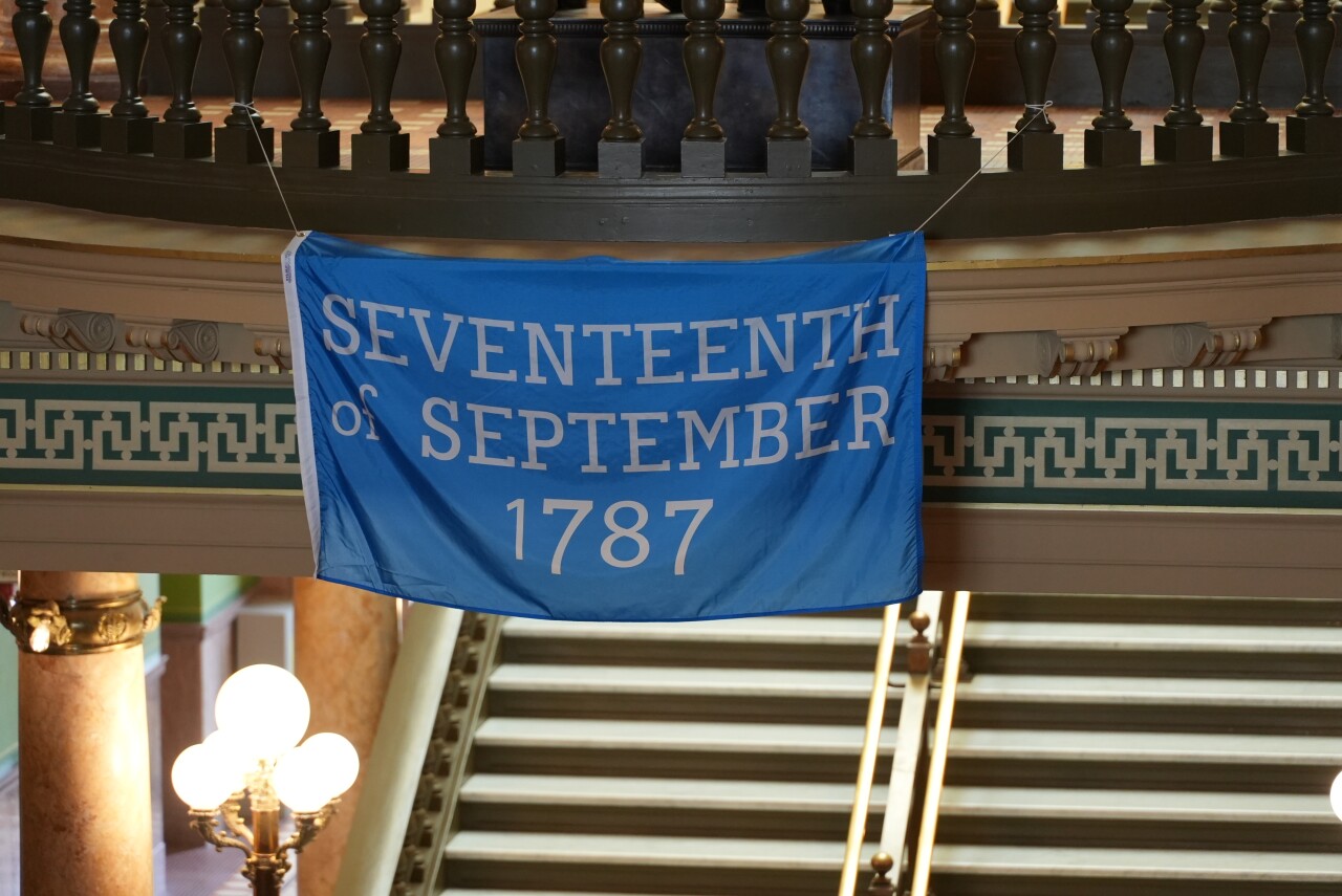 Constitution day flag