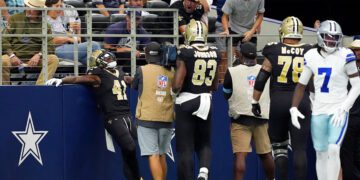 New Orleans Saints lead NFL’s unbeaten teams in point differential