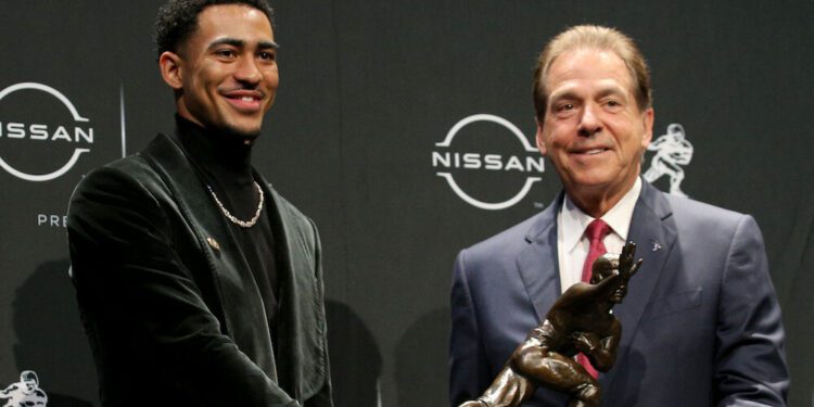 Nick Saban reacts to Panthers benching former Alabama QB Bryce Young - Touchdown Alabama