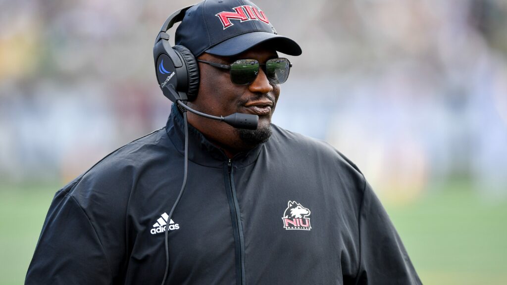 Northern Illinois stuns Notre Dame, gets New York Yankees manager congrats