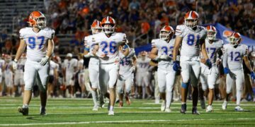 Olentangy Orange has entered the USA Today Network Ohio High School Football Super 25 Poll at No. 25.