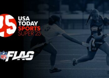 2024 USA TODAY Sports girls flag football Super 25 rankings kicks off in partnership with the NFL and NFHS Network.