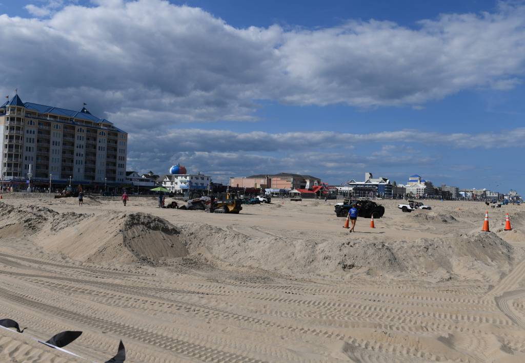 People were prohibited from swimming in Ocean City, Maryland after medical waste began washing ashore last weekend.