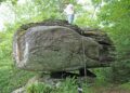 Precariously balanced rocks in New York, Vermont provide limits on earthquake shaking