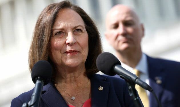 Sen. Deb Fischer (R-Neb.) shown here on May 11, 2023, at the U.S. Capitol, said the votes aren't there for Nebraska to change the way it allots electoral votes before the November election.