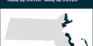 Rip current statement issued for 6 Massachusetts counties for Tuesday