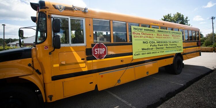 Southern Maine schools are bumping up pay to curb bus driver shortage