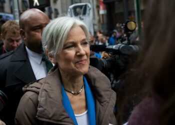 NEW YORK, NY - DECEMBER 5: Green Party presidential candidate Jill Stein waits to speak at a news conference on Fifth Avenue across the street from Trump Tower December 5, 2016 in New York City. Stein, who has launched recount efforts in Michigan and Wisconsin, spoke about demanding a statewide recount on constitutional grounds in Pennsylvania. (Photo by Drew Angerer/Getty Images)