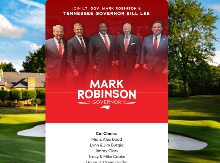 Tennessee Gov. Bill Lee is scheduled to headline a fundraiser to support embattled North Carolina Lt. Gov. Mark Robinson, following reports of lewd and inflammatory remarks made by Robinson on social media and porn sites prior to the start of his political career.