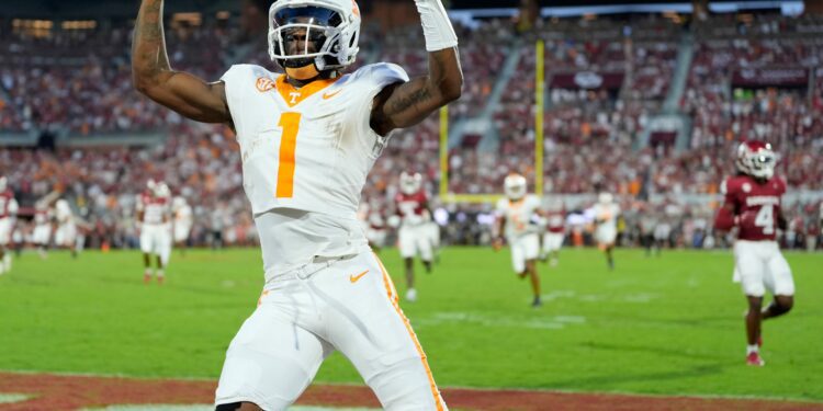 Tennessee Vols leaders for receiving yards after Week 4 in 2024